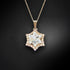 Кулон "Sniegpārsla" с кристаллами Swarovski™